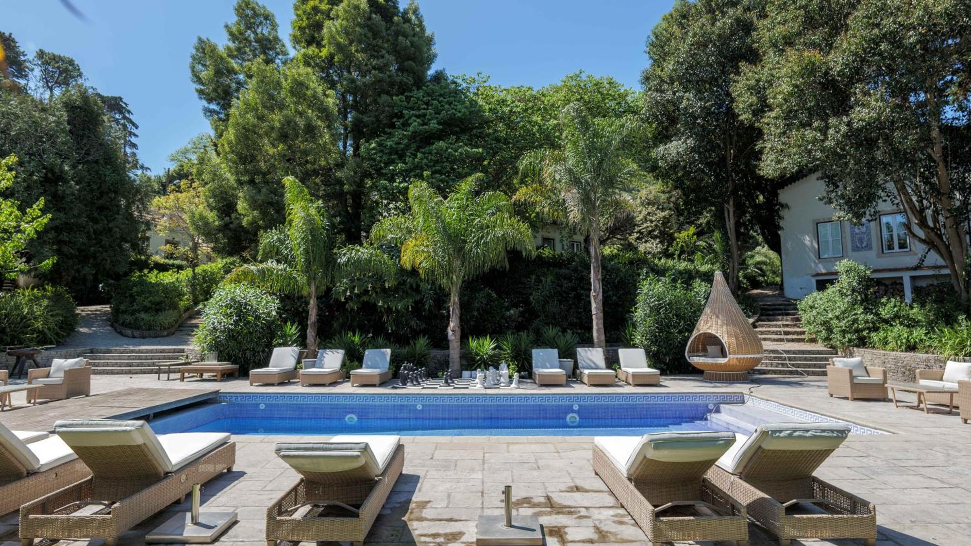 Luxurious Royal Estate In Historic Sintra Paradise Esterno foto