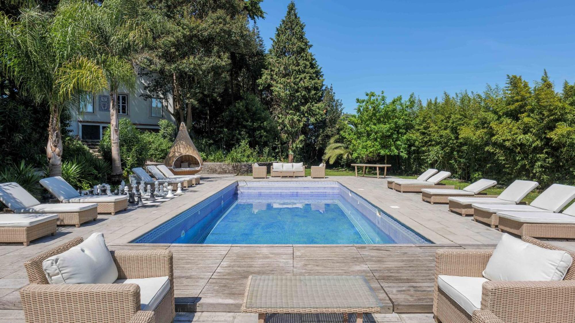 Luxurious Royal Estate In Historic Sintra Paradise Esterno foto
