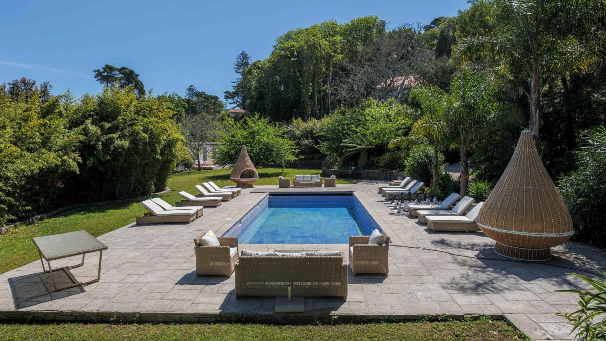 Luxurious Royal Estate In Historic Sintra Paradise Esterno foto
